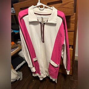 Anthropology ski sweatshirt dress